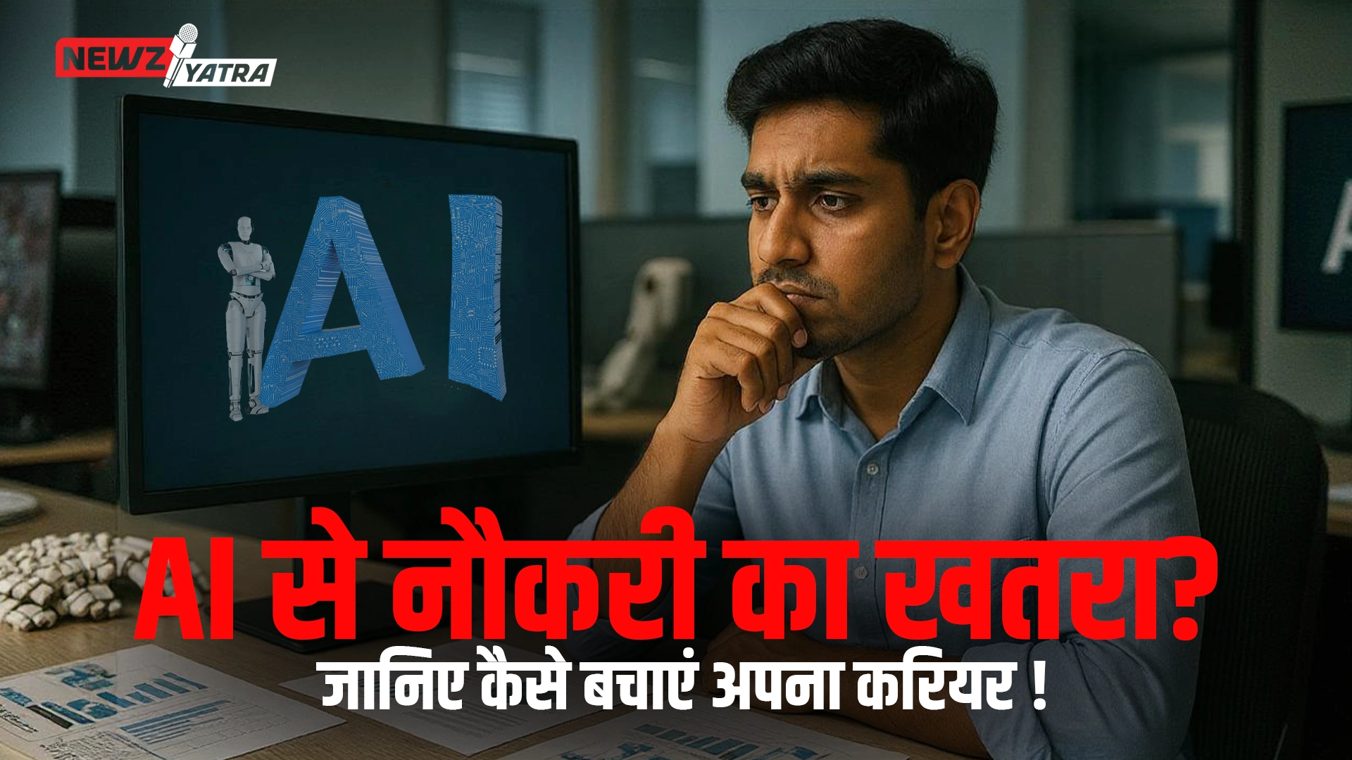 AI से नौकरी का खतरा? जानिए कसे बचाएं अपना करियर ! (AI se career kaise safe rakhein)