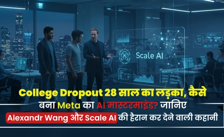 College Dropout 28 साल का लड़का, कैसे बना Meta का AI मास्टरमाइंड? जानिए Alexandr Wang और Scale AI की हैरान कर देने वाली कहान