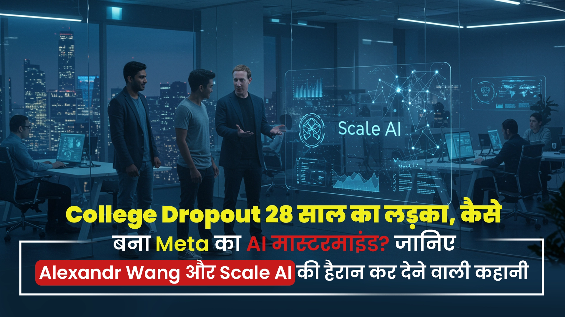 College Dropout 28 साल का लड़का, कैसे बना Meta का AI मास्टरमाइंड? जानिए Alexandr Wang और Scale AI की हैरान कर देने वाली कहान