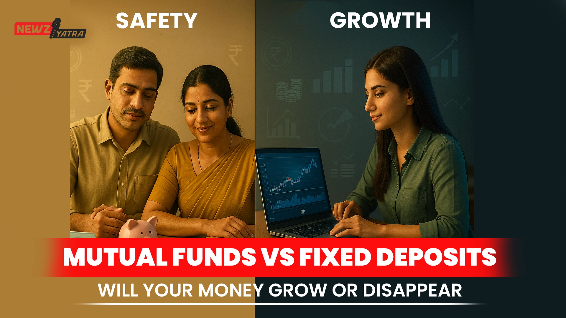 Mutual Funds vs Fixed Deposits: Will Your Money Grow or Disappear