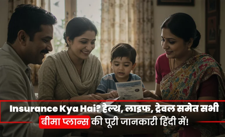 Insurance Kya Hai? हेल्थ, लाइफ, ट्रेवल समेत सभी बीमा प्लान्स की पूरी जानकारी हिंदी में!