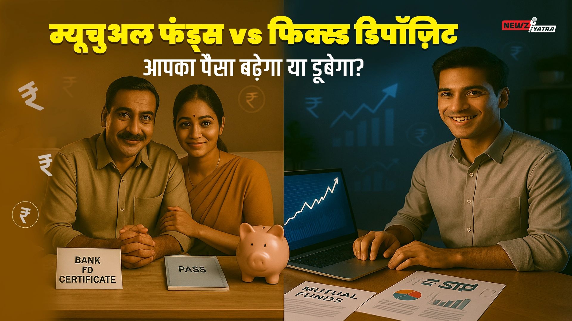 म्यूचुअल फंड्स vs फिक्स्ड डिपॉज़िट: आपका पैसा बढ़ेगा या डूबेगा?