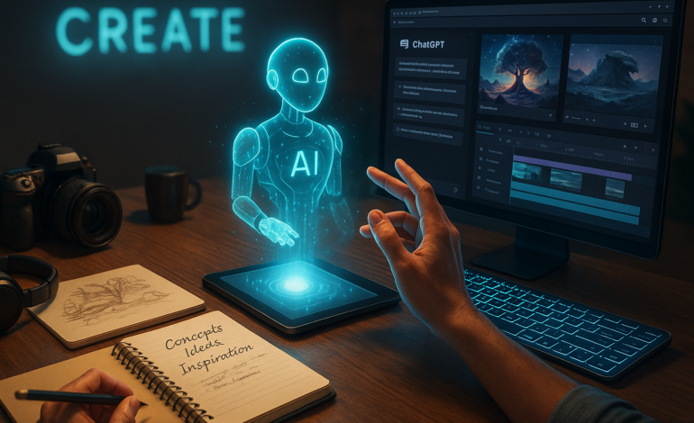 How AI Tools Are Transforming Creative Workflows in 2025