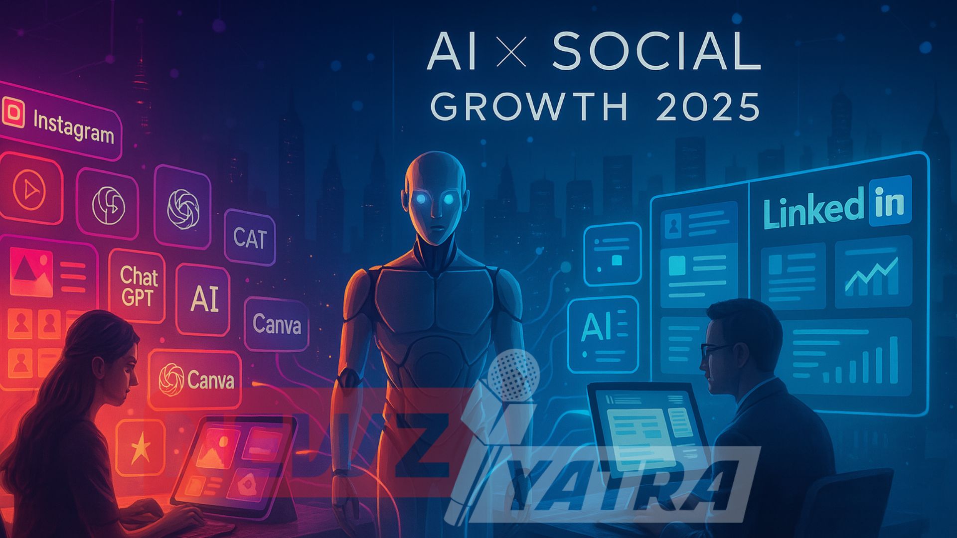 Instagram & LinkedIn Growth Hacks Using AI in 2025!