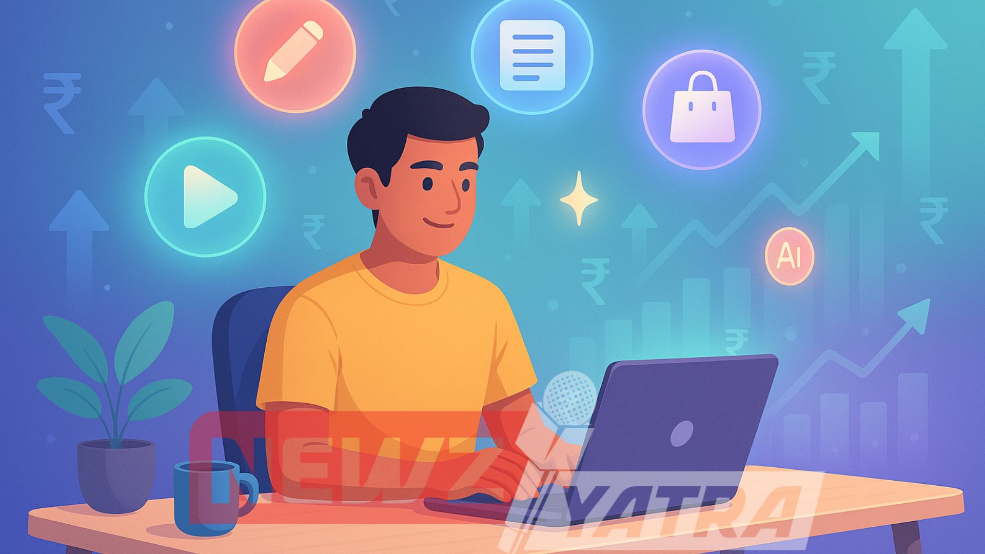 2025 में ChatGPT से ₹1 लाख/महीना कैसे कमाएं (बिना टेक्निकल स्किल के)