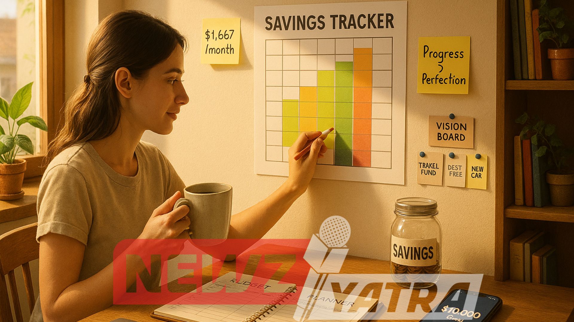 How to Save $10,000 in 6 Months Without a High Salary!