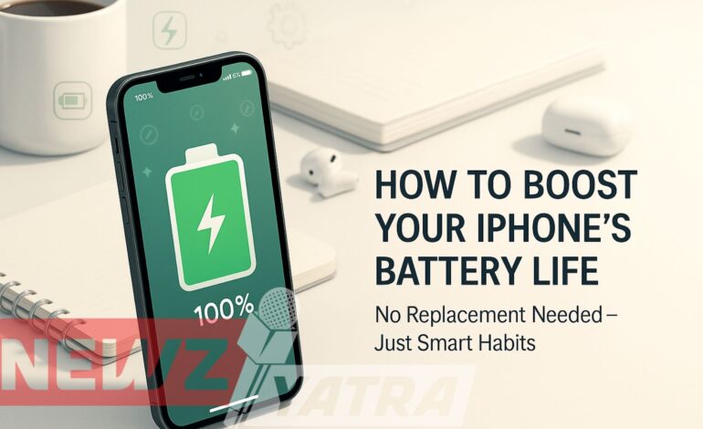 How to Boost Your iPhone’s Battery Life Without Replacing It