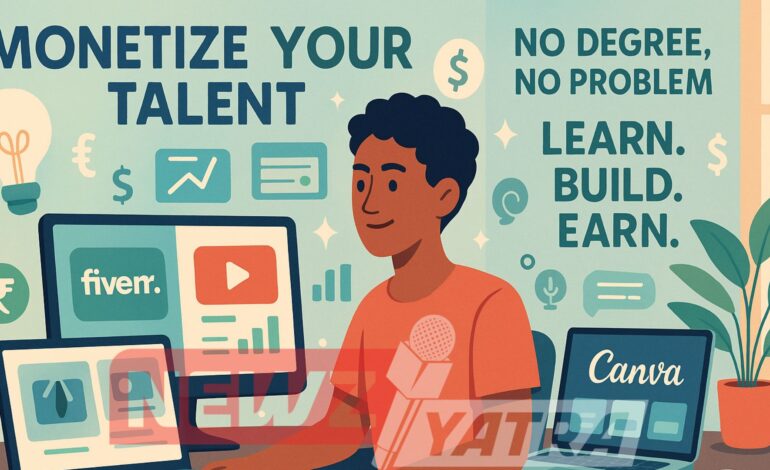 How to Monetize Your Skills in 2025 — Even Without a Degree!
