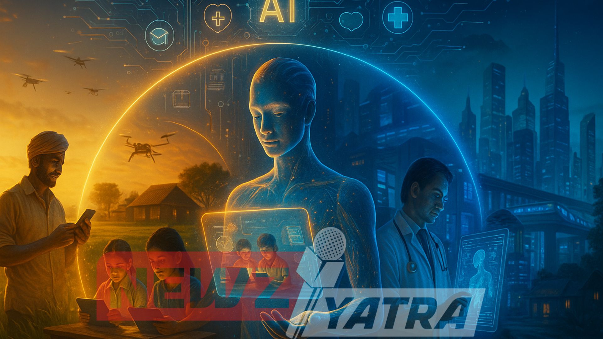 How AI Is Changing India: Jobs, Education, and Everyday Life!