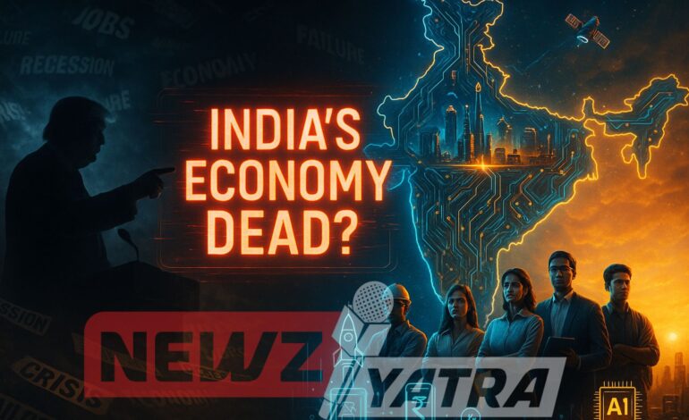 Trump Declared India’s Economy “Dead”? A Reality Check with American AI!