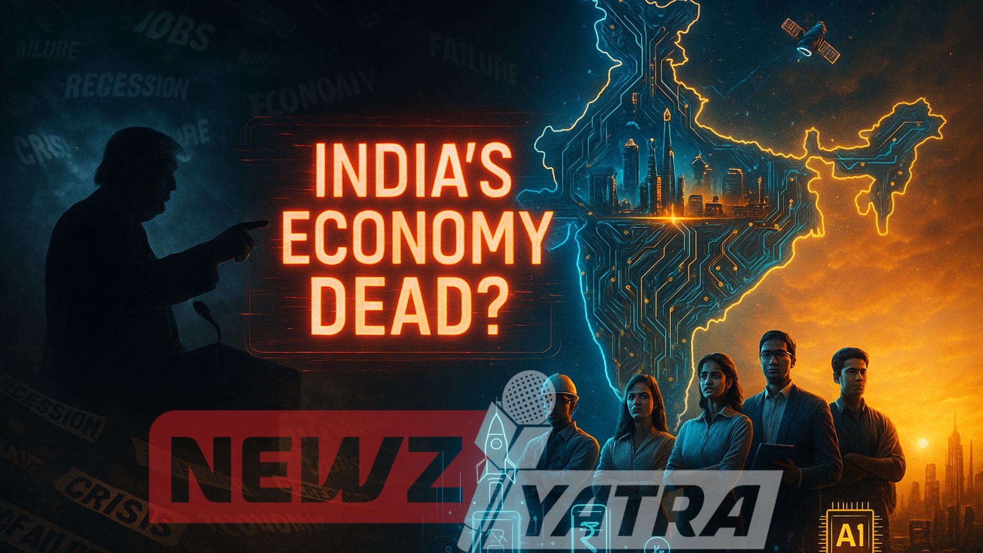 Trump Declared India’s Economy “Dead”? A Reality Check with American AI!