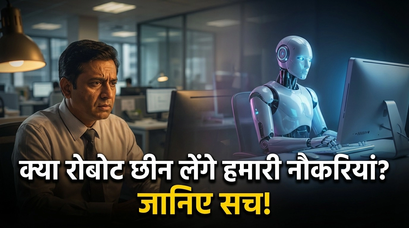 क्या रोबोट छीन लेंगे हमारी नौकरियाँ? जानिए सच ? Robot Se Kaun Si Jobs Khatre Me Hain