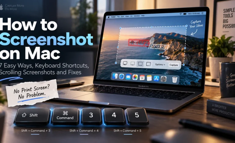 How to Screenshot on Mac: 7 Easy Ways, Keyboard Shortcuts, Scrolling Screenshots and Fixes