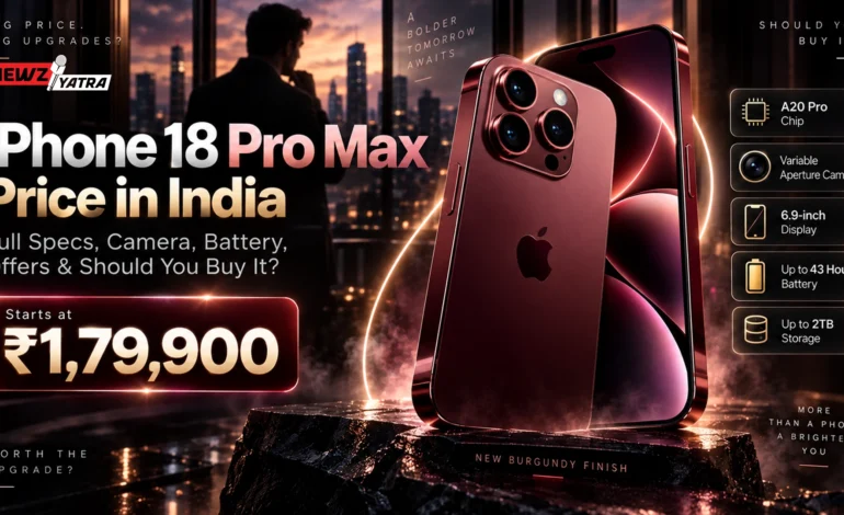 iPhone 18 Pro Max Price in India: Full Specs, Camera, Battery, Offers and Should You Buy It?