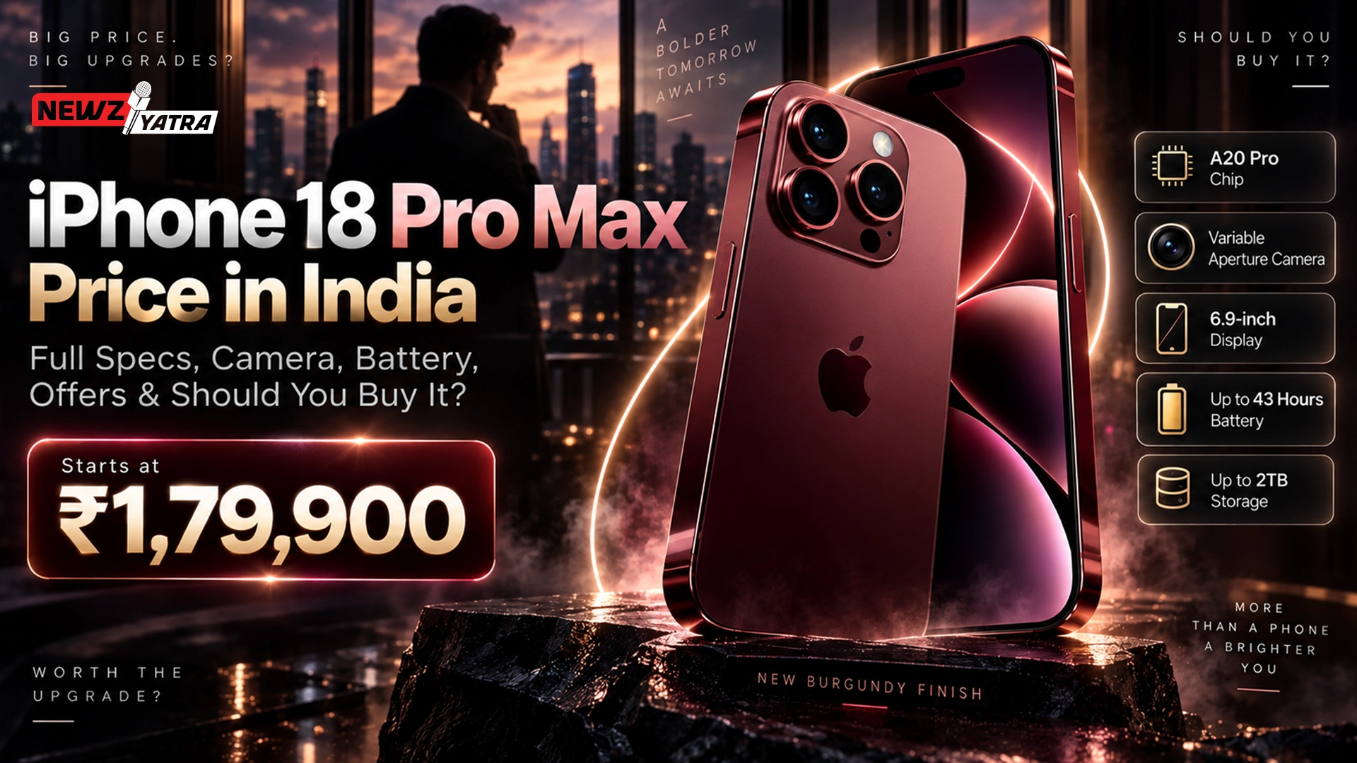 iPhone 18 Pro Max Price in India: Full Specs, Camera, Battery, Offers and Should You Buy It?