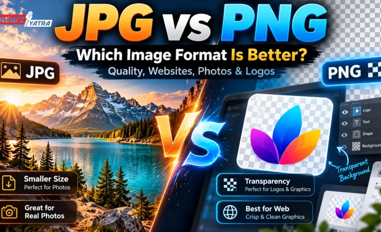 JPG vs PNG: Which Image Format Is Better for Quality, Websites, Photos and Logos?